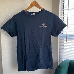 SOLD Simple Southern Navy Dog Short Sleeve T-Shirt